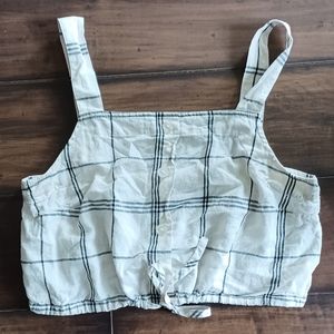 A new day tie front with  buttons